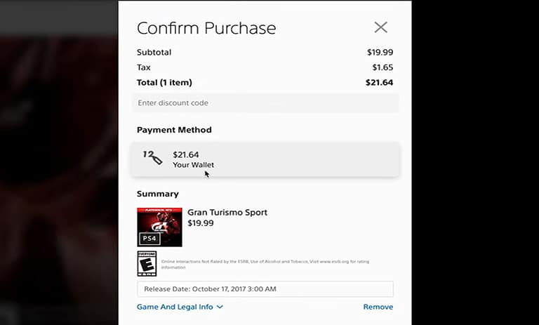 خرید از Playstation Store با مرورگر